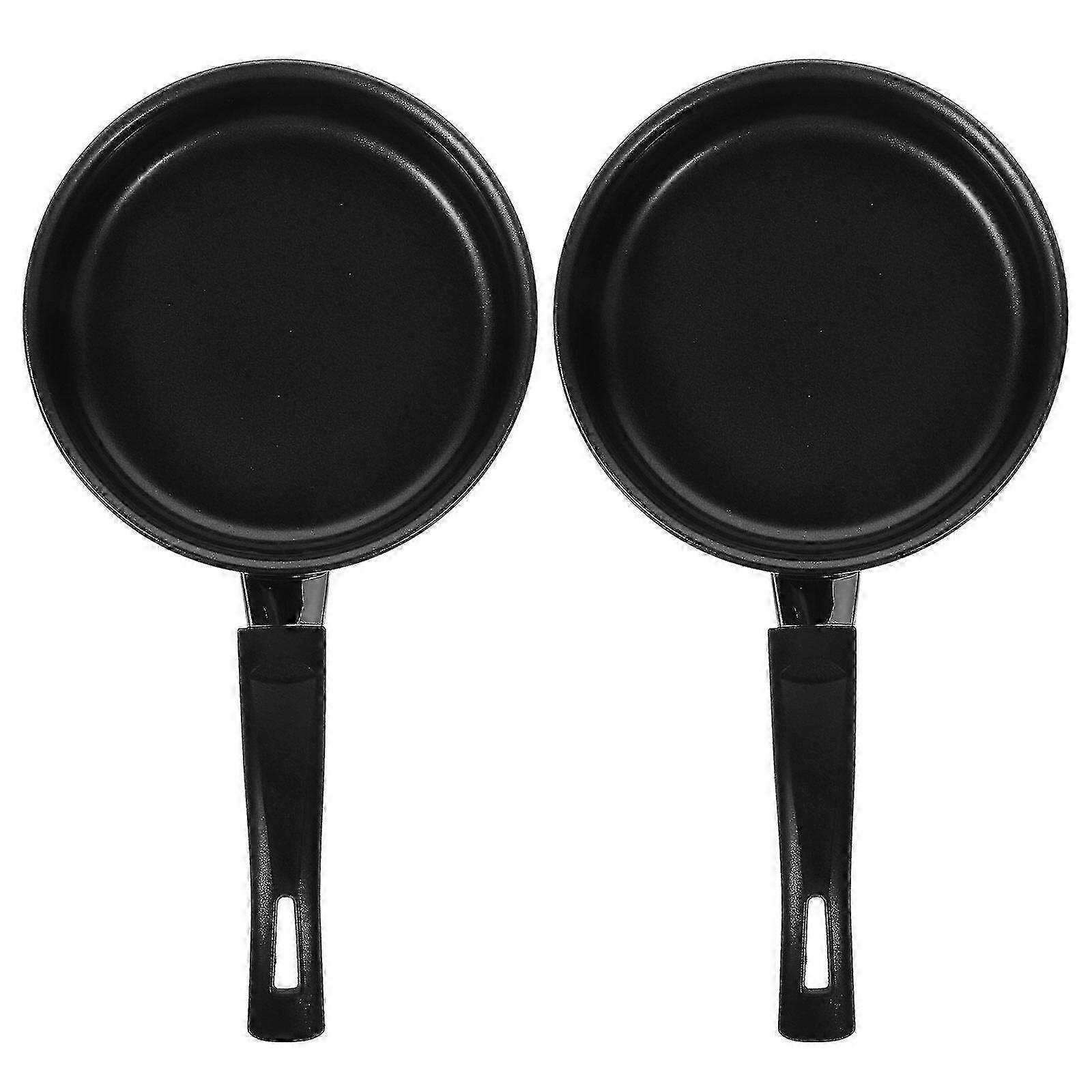 2 قطعة بيض طباخ مقلاة غير لاصقة للفطيرة واللحوم