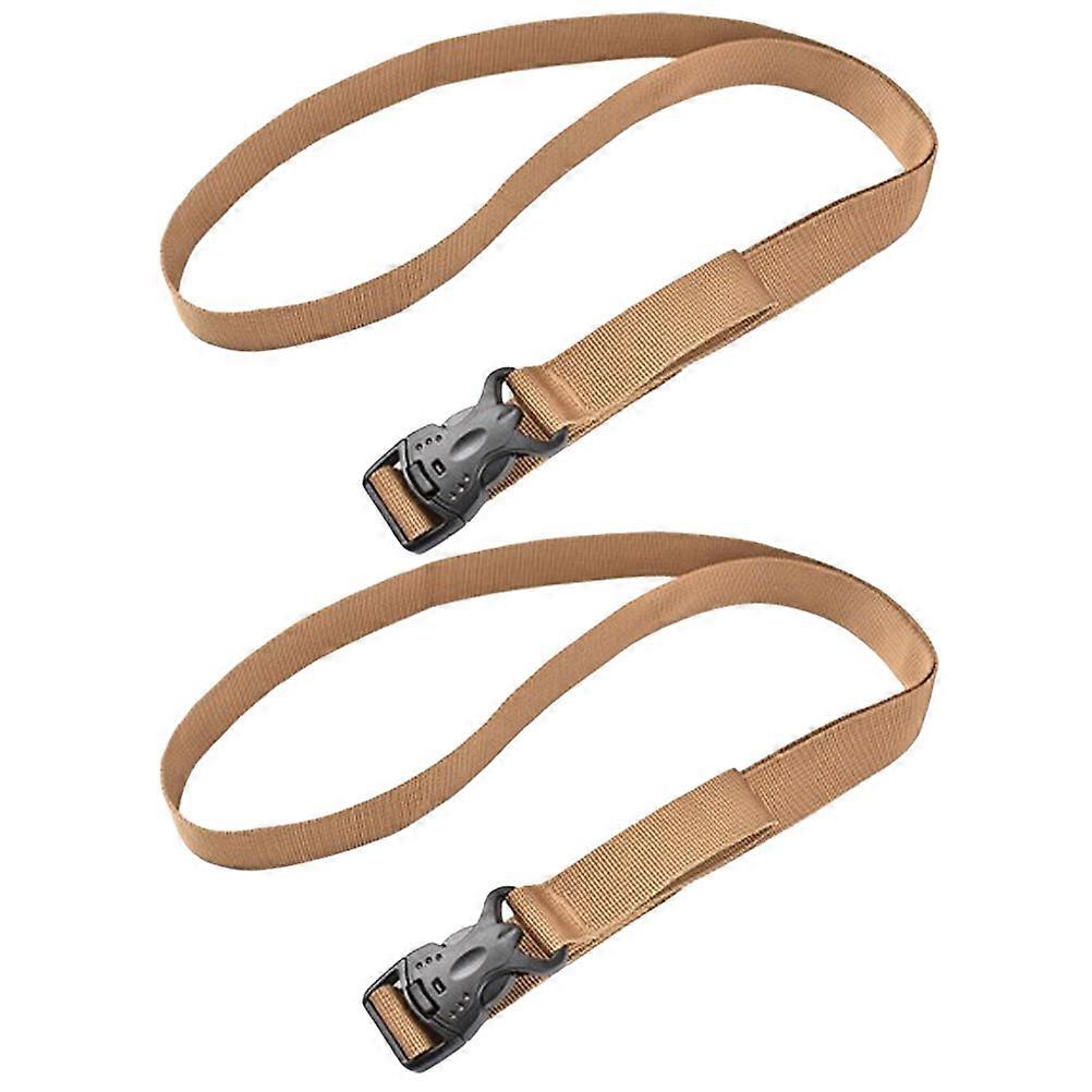 Here's a refined and professional product description based on your input:
**2 Pack Outdoor Luggage Straps – Durable Bundling Belts for Secure