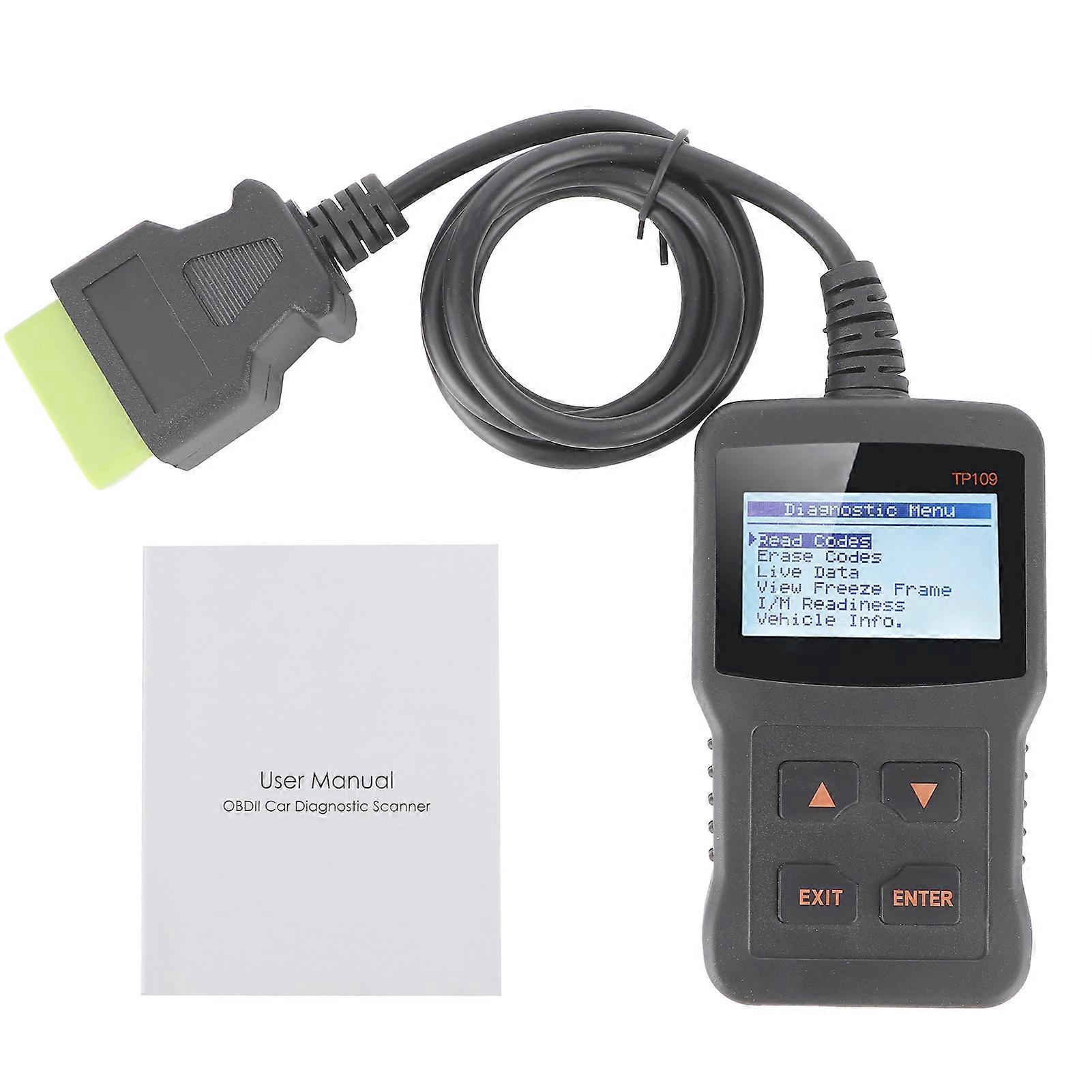 Car Diagnostic Scanner Instrument Code Reader OBD2 Automobile Test Detector Tool