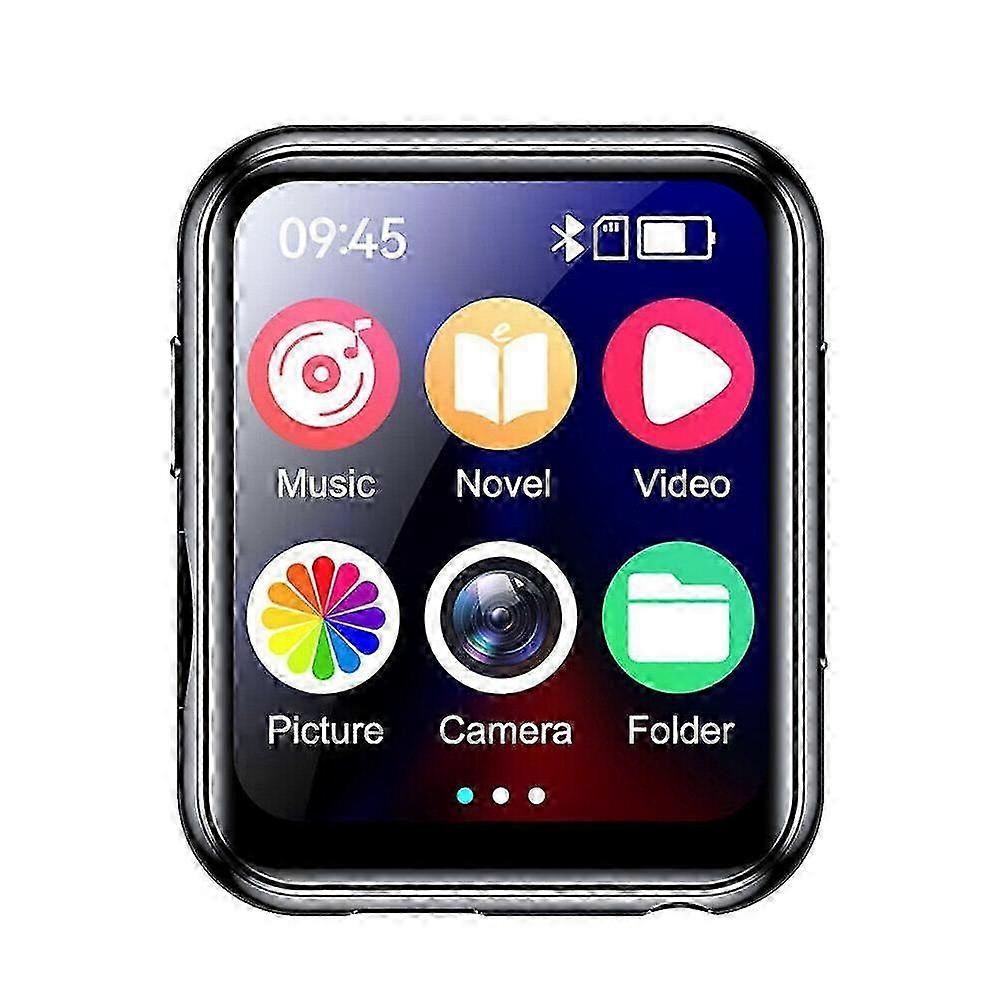 Bluetooth 5.4 HiFi MP3 Lossless Music Player FM Radio Voice Recorder with Cameom