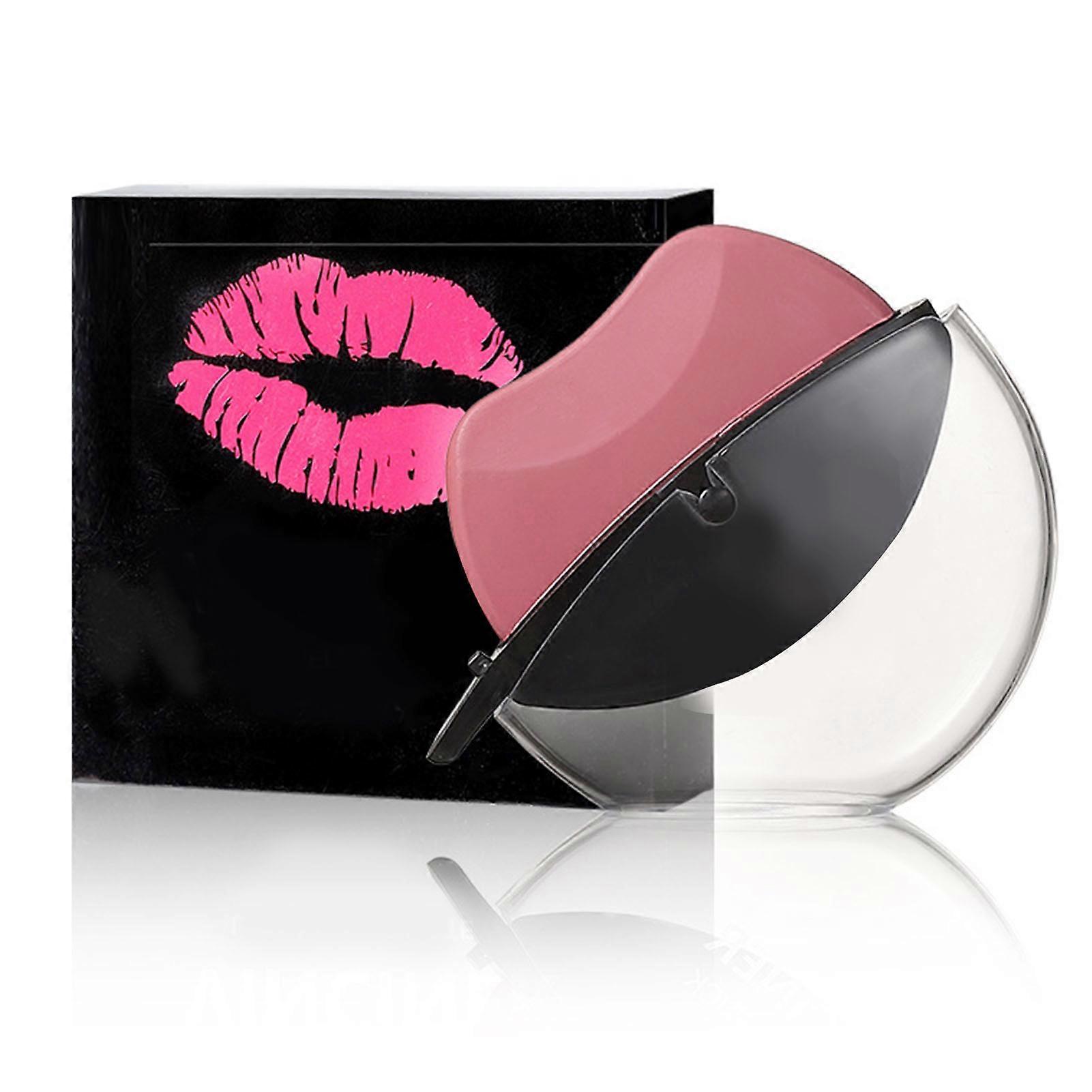 Lazy Lipstick Lip Shaped High Pigmented Lasting Moisturizing Prevents Stick Cup Matte Lipstick for Makeup 2