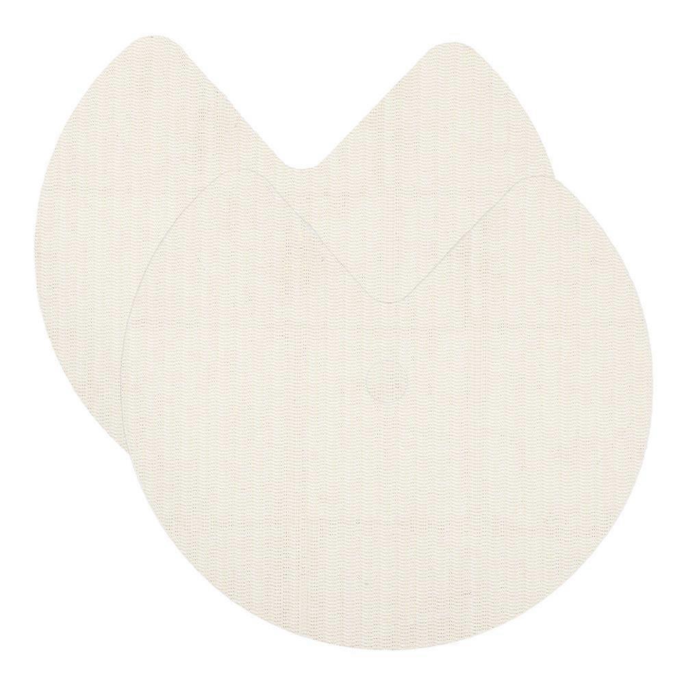Non Slip Lazy Susan Mat For Pantry Drawers Round Shape PVC Material 31×31×0.1in Nonslip Design 2Pcs