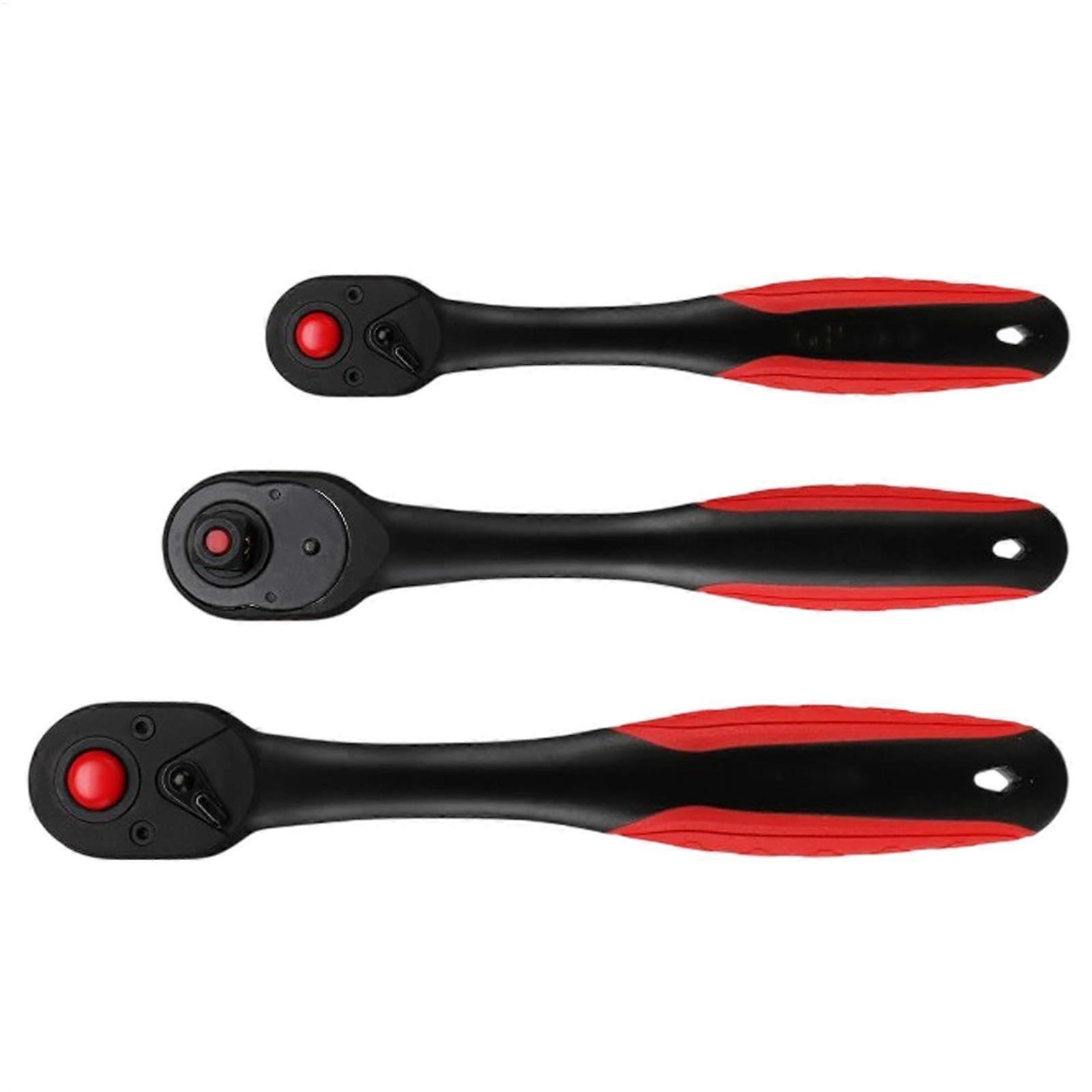 Wrench Tool Set, NonSlip Handle Ratchet Torque Wrench, Multifunctional Car Tools