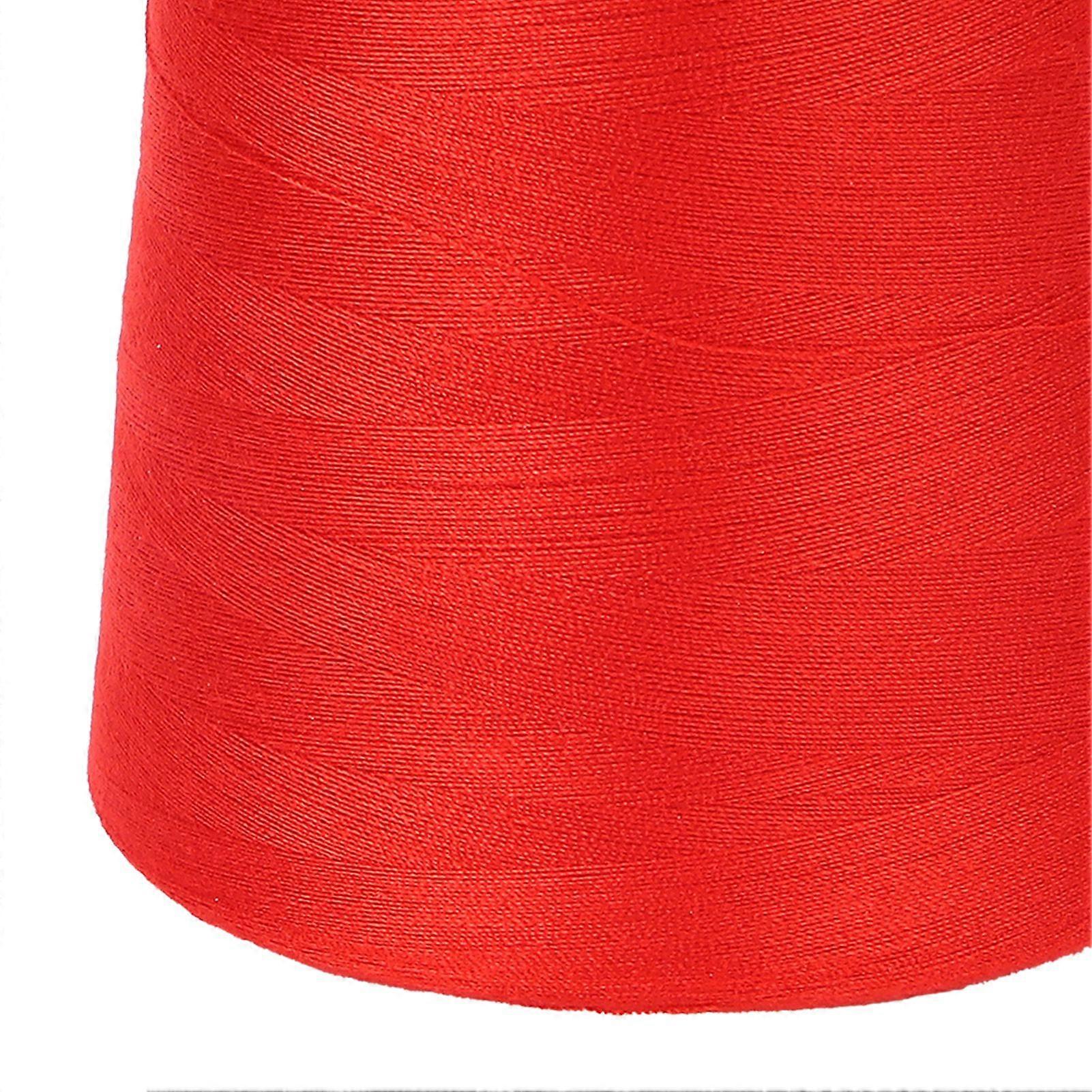 Sewing Thread 8000 Yards Multiple Coloured Polyester Yarns for DIY Embroidery Machine Project112 Red