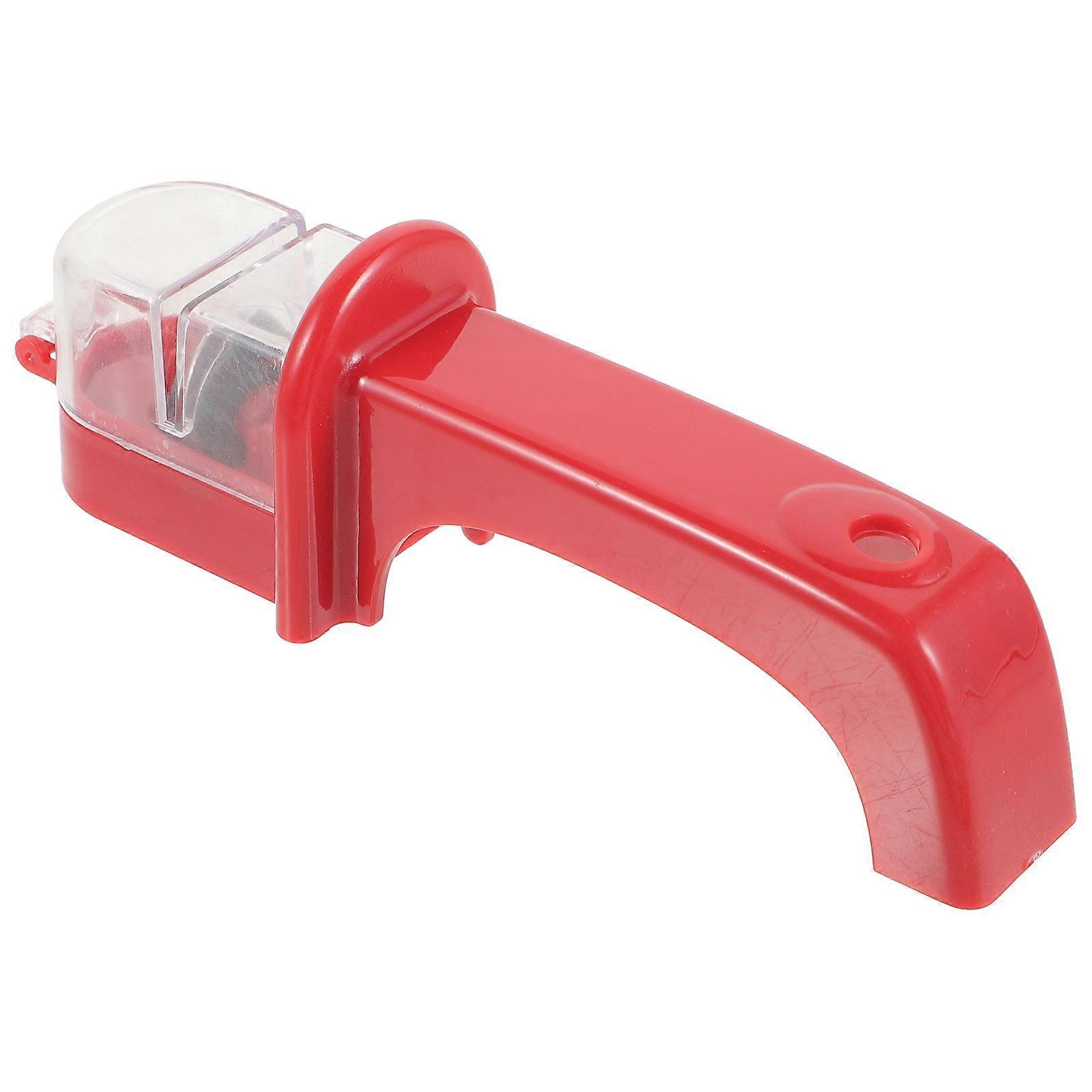 Ergonomic Cutlery Sharpener Tool for Scissors, Durable ABS Design, Home & Outdoor Use