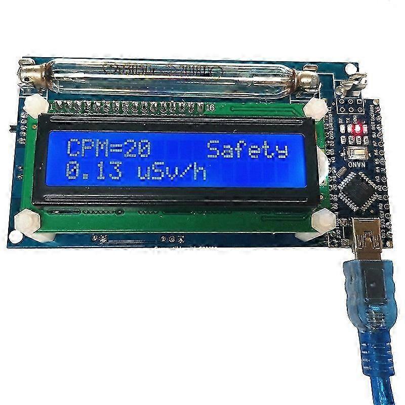 Geiger Counter Kit Module Nuclear Radiation Detector with Display Radiation Dosimeter Electromagnet