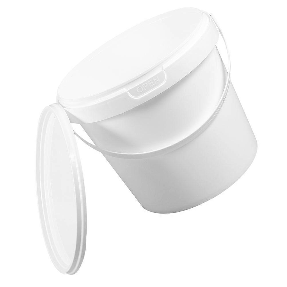 Storage Bucket Small Plastic Pail With Handle For Party Use 3L Multipurpose Use 1Pcs