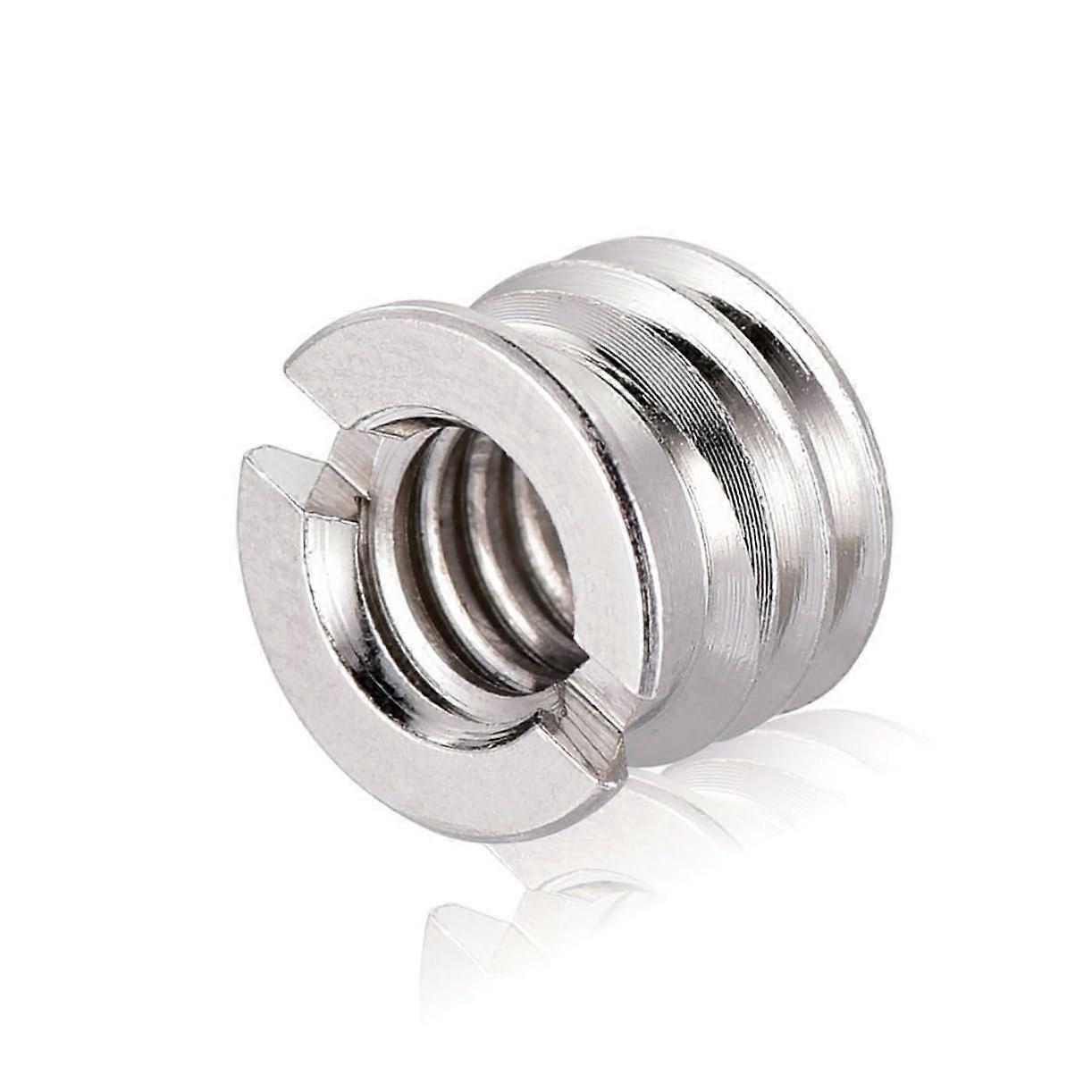 Mounting Adapter Screws for Tripod Phone Holder and Microphone Stand, 20 Pack Silver Camera Quick Release Plate Conversion Nut