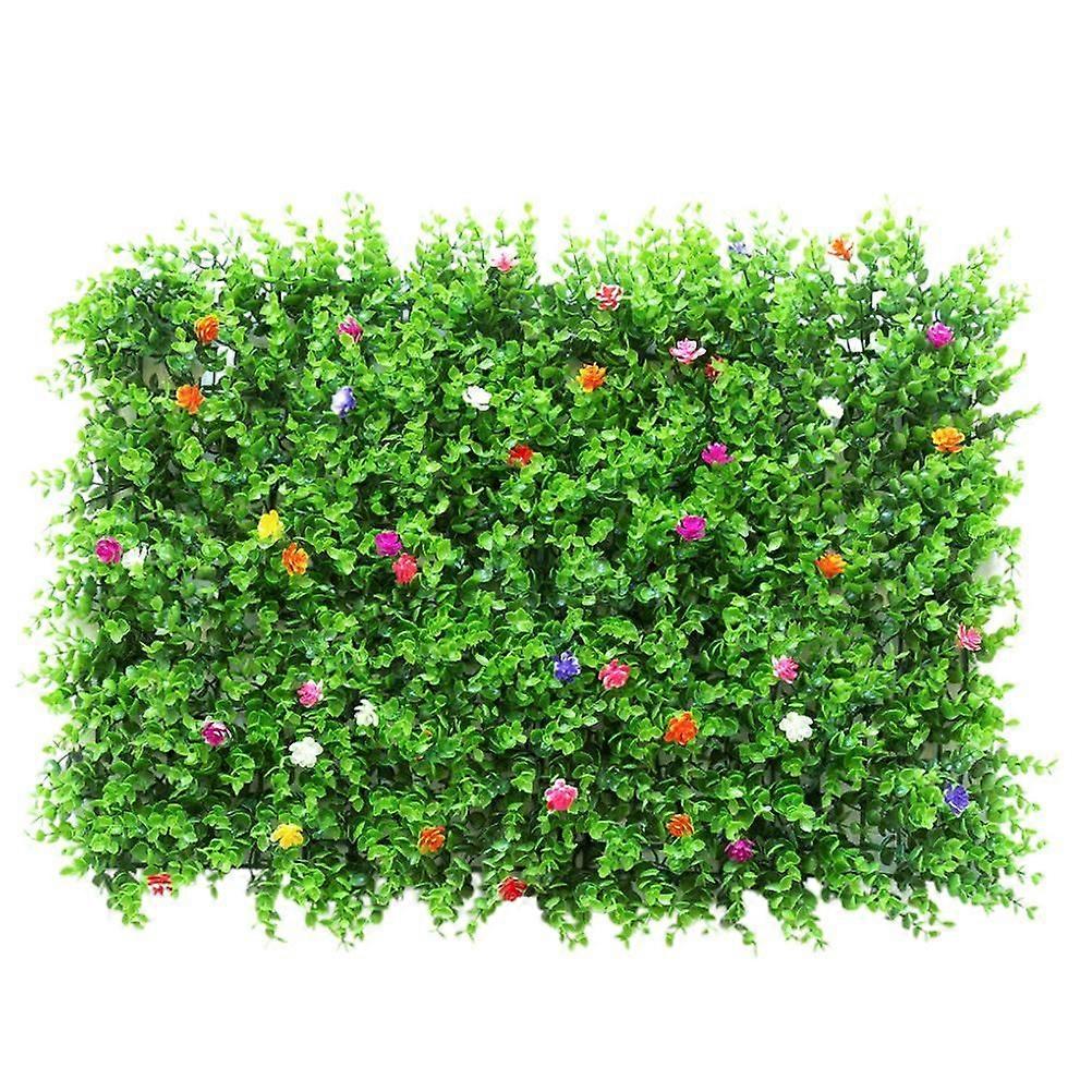 Artificial Grass Mat  Grass Fence Artificial Hedges Fence for Garden Yard Backyard Decor