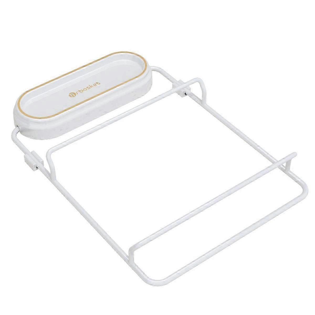 Disposable Filter Net Garbage Drain Rack for Kitchen - White Drainage Solution for Easy Food Waste Disposal