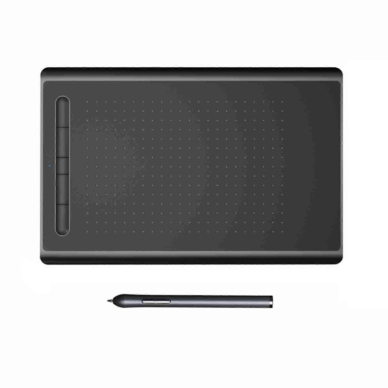 Graphics Tablet 8192 Levels Pressure Sensitivity 5080LPI High Resolution with 5 Shortcuts