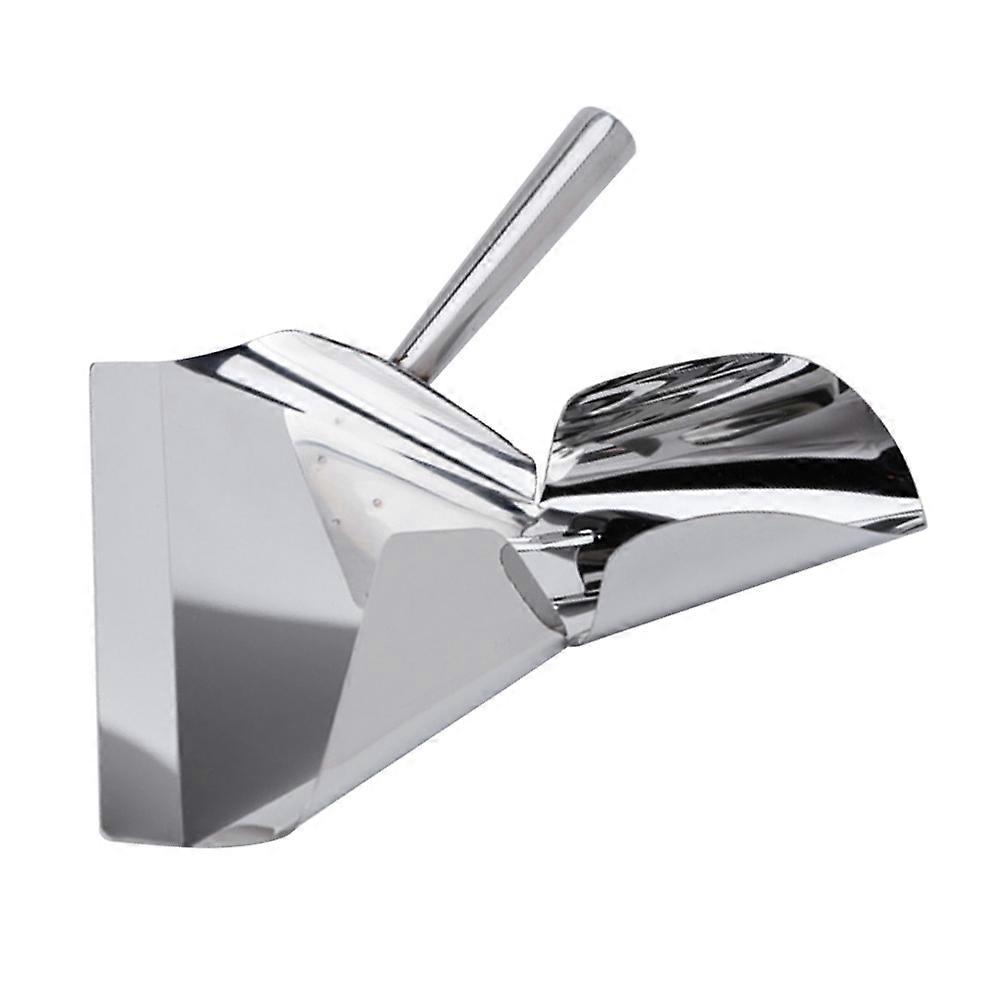 French Fry Scoop With Right Handle Ideal For Event Planners In Silver Featuring Ergonomic Grip 1Pack