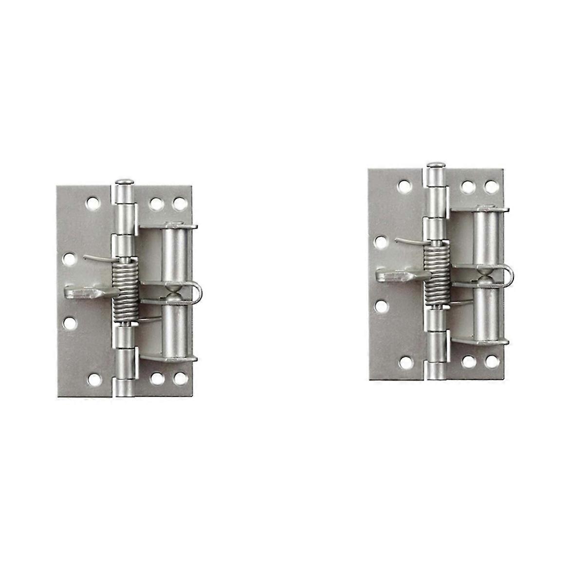 Automatic Door Closer Hinges for Cabinet Wardrobe Multi-Function Detachable Spring Hinges Positionin