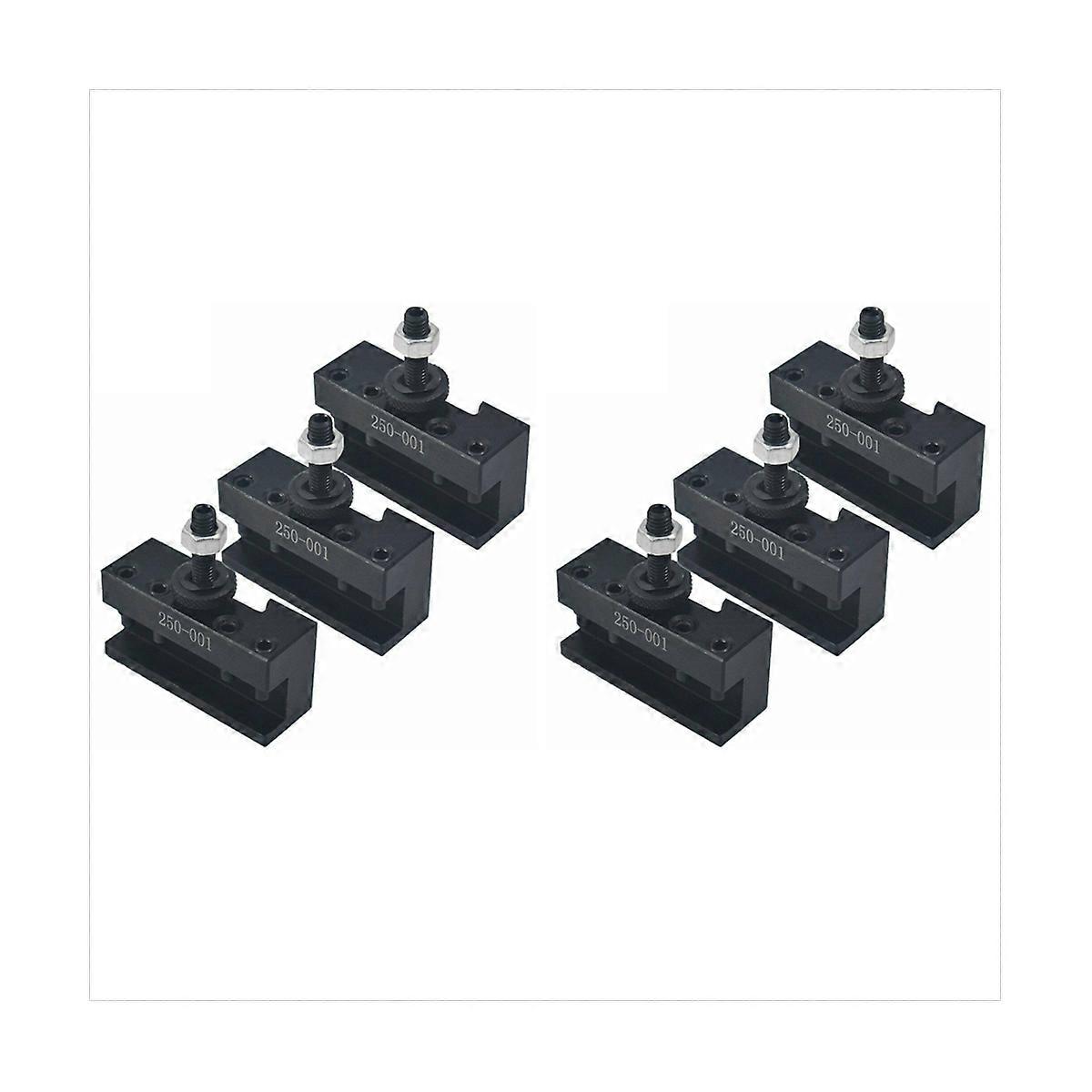 6Pcs Quick Change Turning and Facing Lathe Tool Holder Bracket 250-001CNC Tool POST