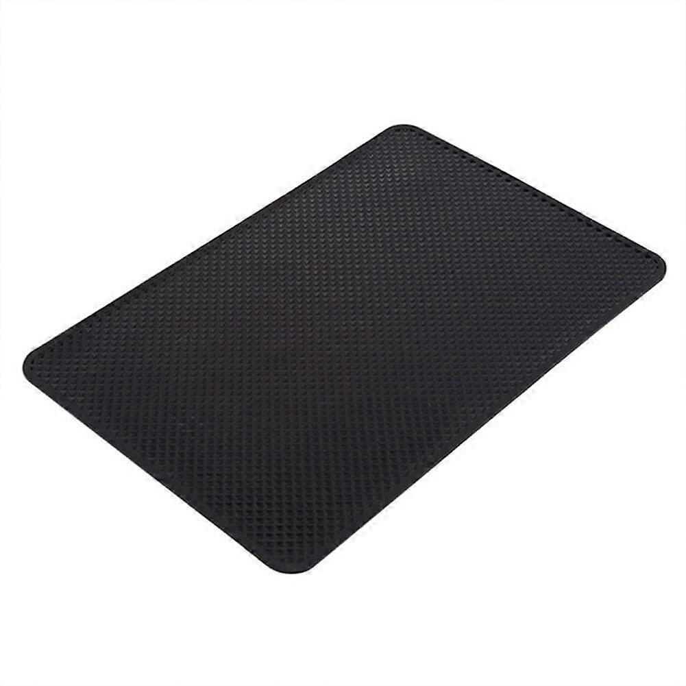 Car Dashboard Non-Slip Mat 27 Cm By 15 Cm, Adhesive Silicone Pad For Phone And Keys, Reusable Small Car Accessory