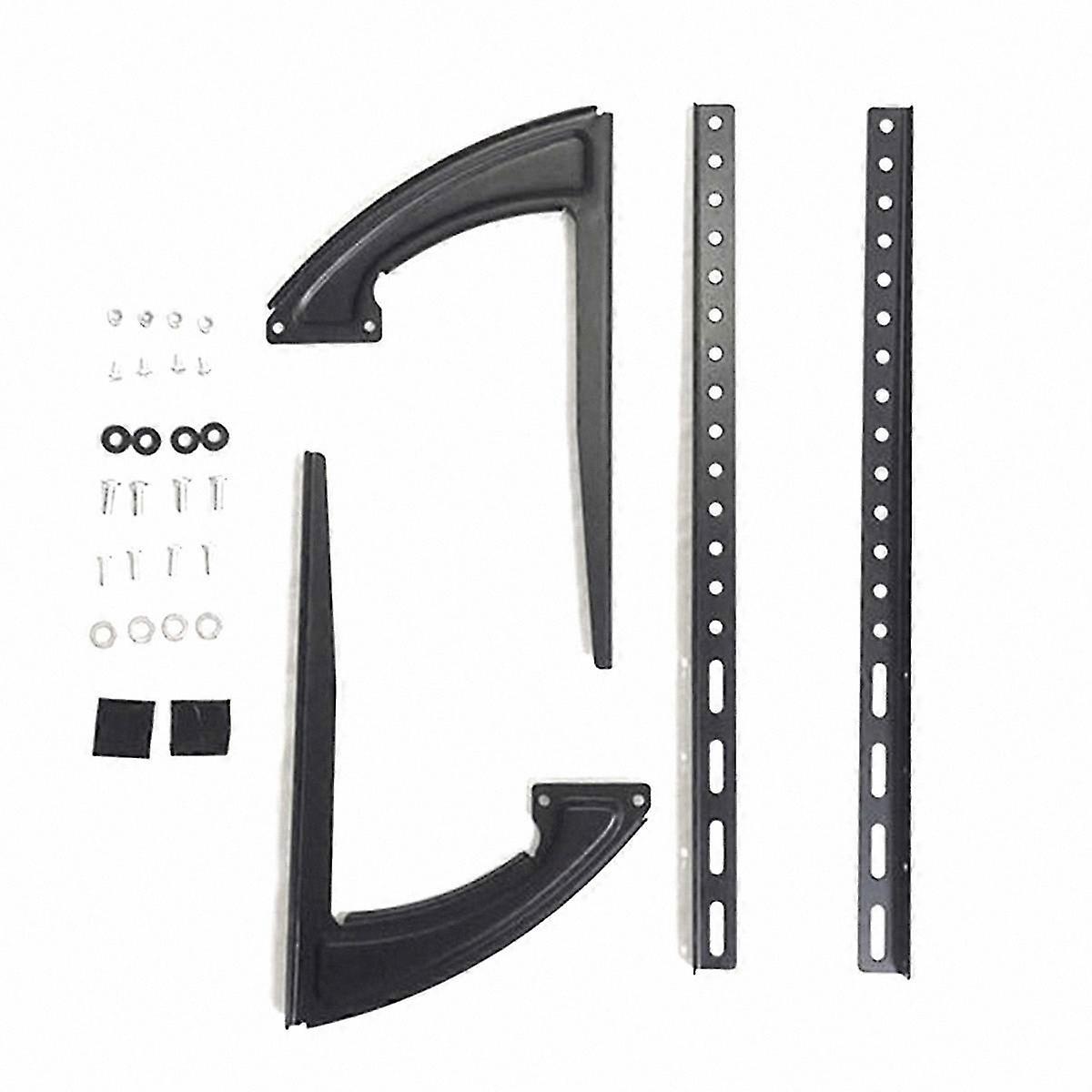 Adjustable Height TV Stand Base for Large Screens