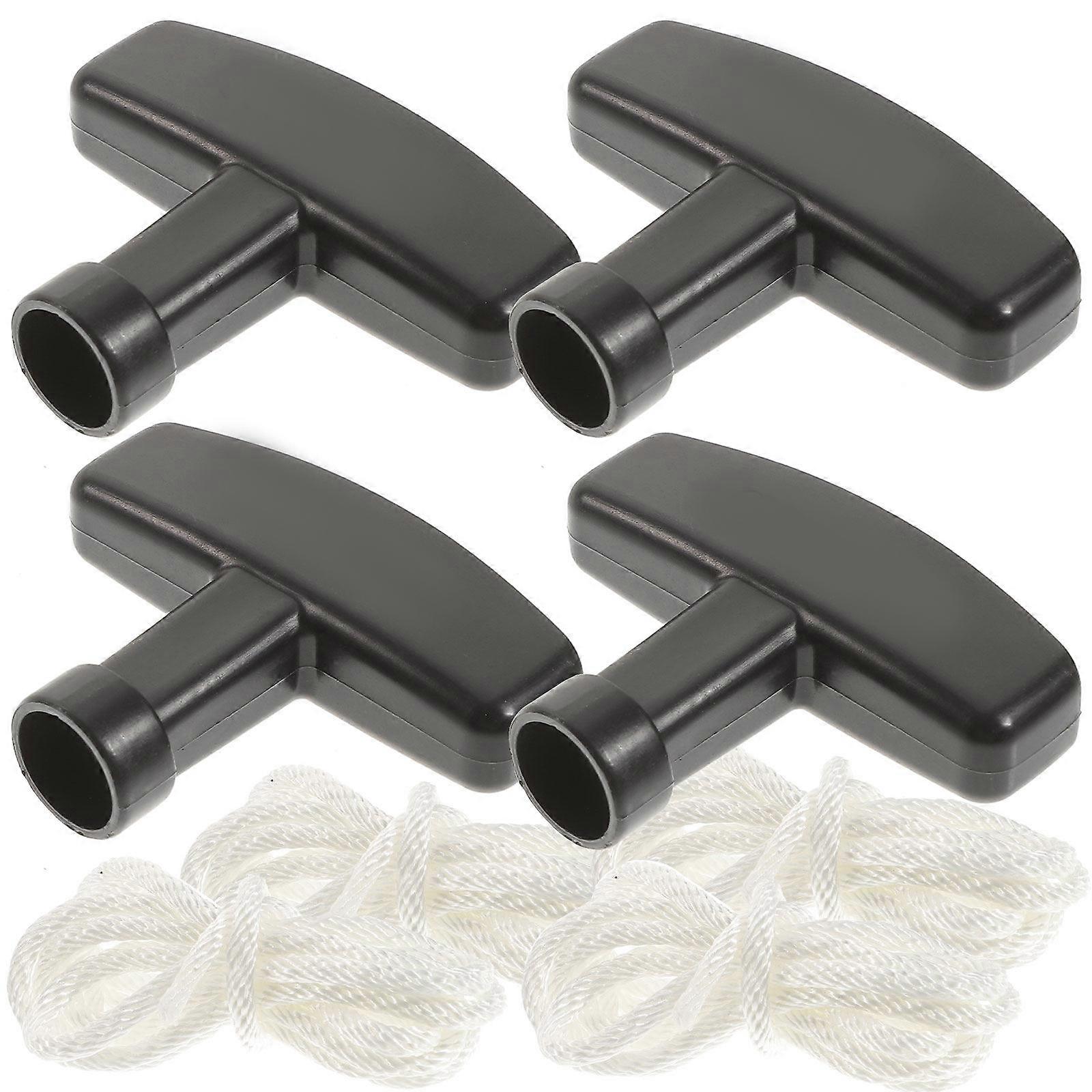 Recoil Rope Heavy Duty Professional Starter Rope For Trimmer Gardening 4Sets