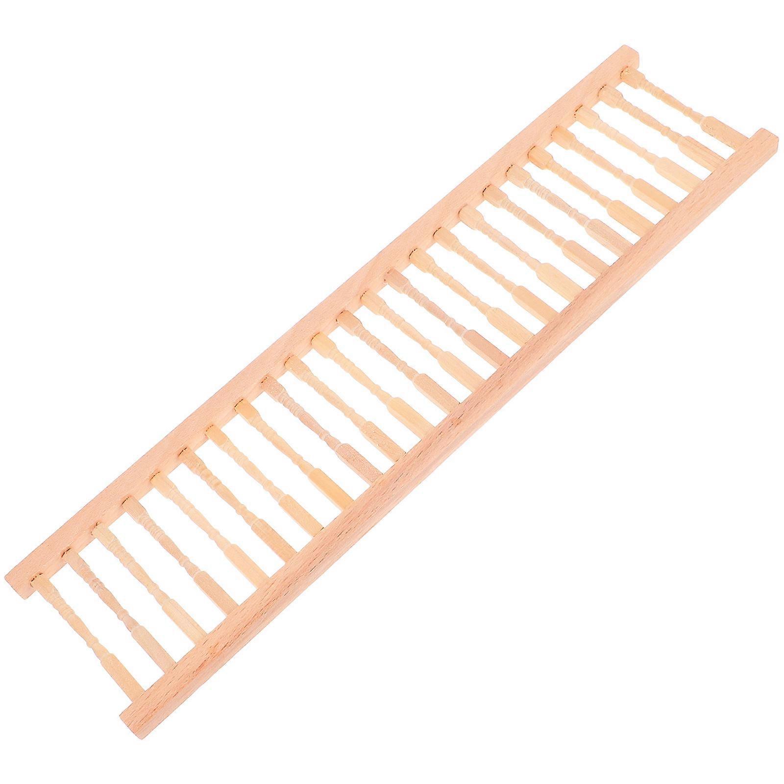 Dollhouse Handrail Components, Easy Installation for Effortless Assembly and Decoration