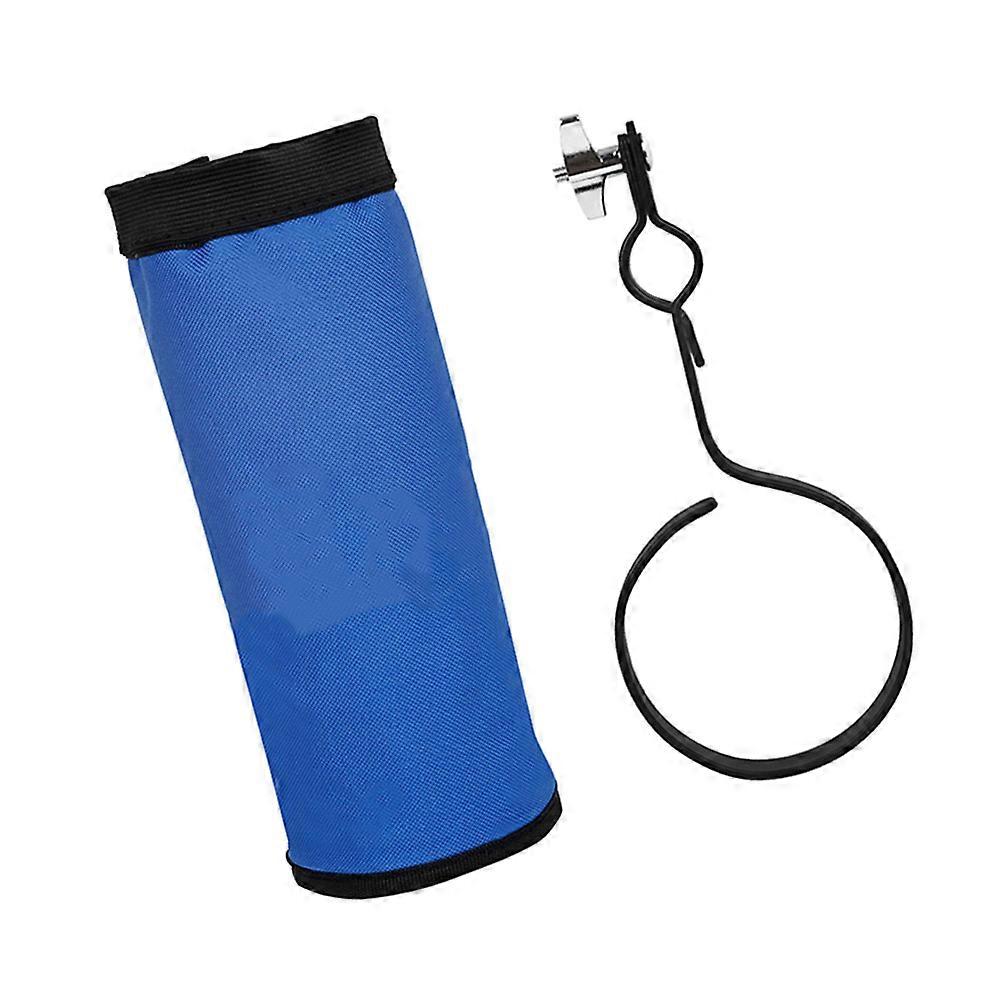 Mountable Drumstick Holder Protection Carrying Iron Music Practice Drummers 10.4×3.9×3.9in 1Pcs