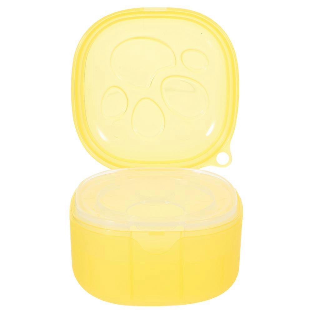 Pacifier Holder Case Portable & Durable Storage Box with Compact Design for Easy Carrying – Cute Shape Fits Diaper Bags & Purses