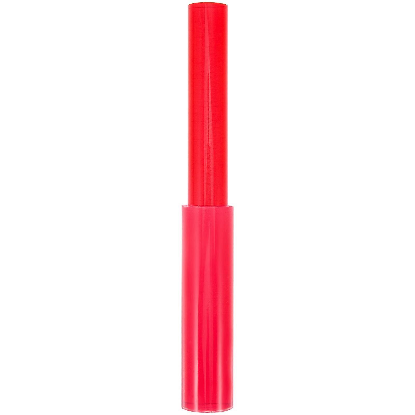 Acrylic and Rubber Singing Bowl Mallet for Crystal Bowls and Instruments Red Color