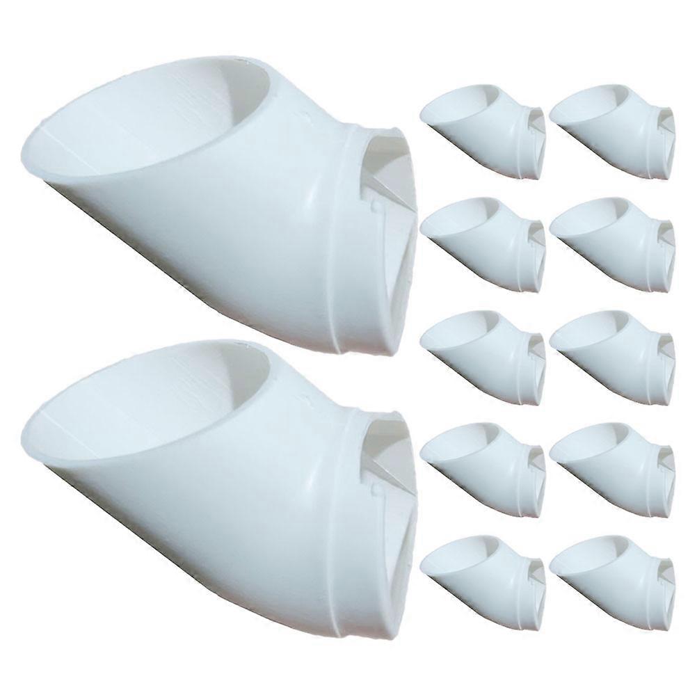 Vertical Hydroponics 12Pcs Plastic Pot Tubes For Window Farming Perfect For Experts With Durable Structure And Space Saving Design