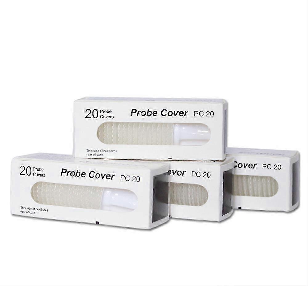 Replacement Filter Probe Cover Caps for Braun Ear Thermometer, 4 boxes/80pcs caps