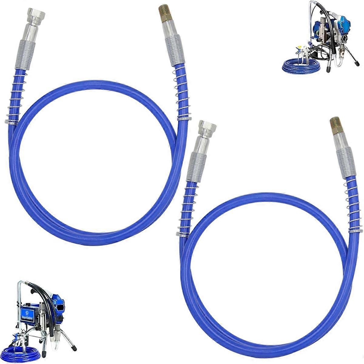 247338 Airless Whip Hose, 4ft 3/16inch Flexible Paint Sprayers Hose Whip Replacement for Magnum Sprayers 247338