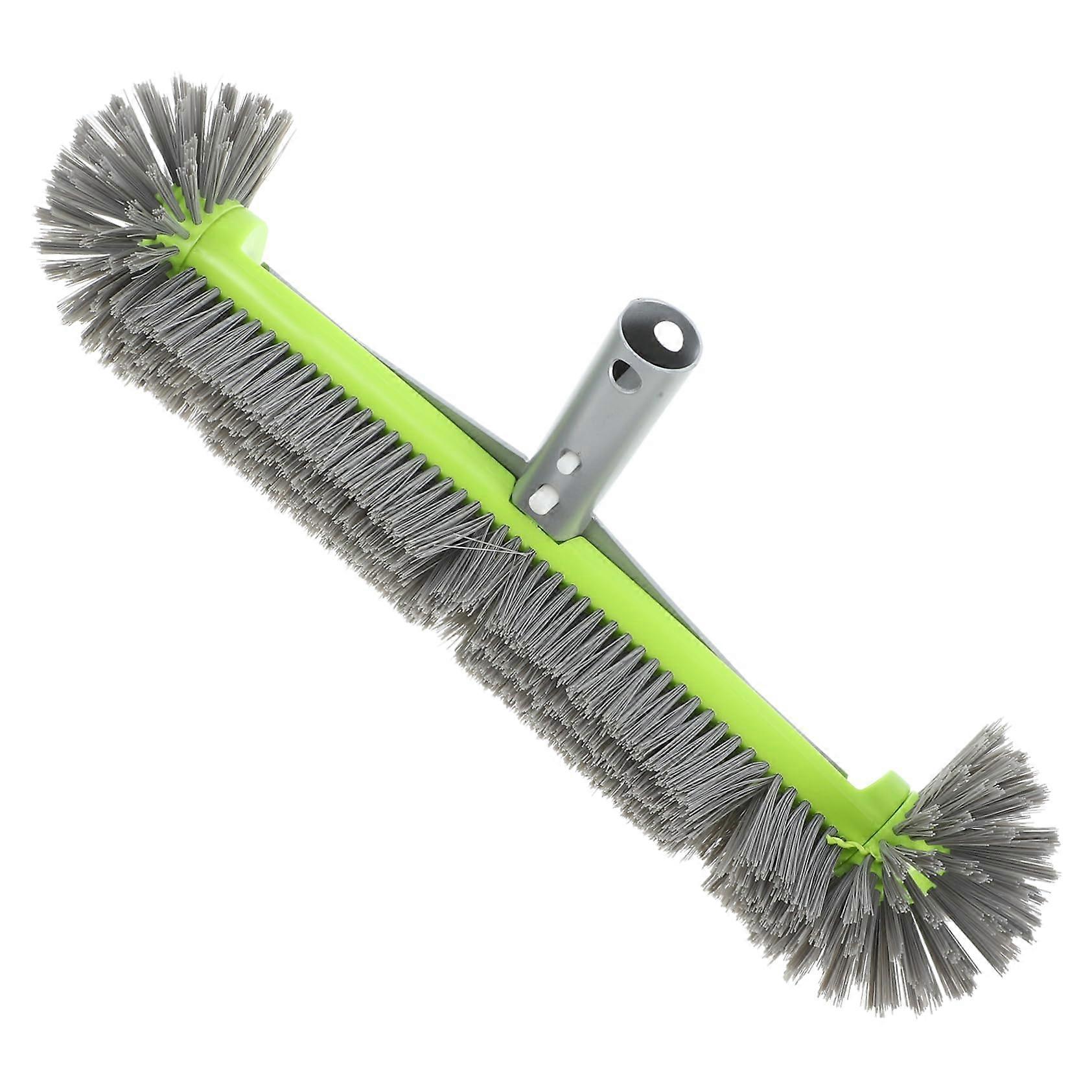 Pool Brush with Dense Bristles for Efficient Edge and Corner Cleaning, HeavyDuty Swimming Pool Cleaning