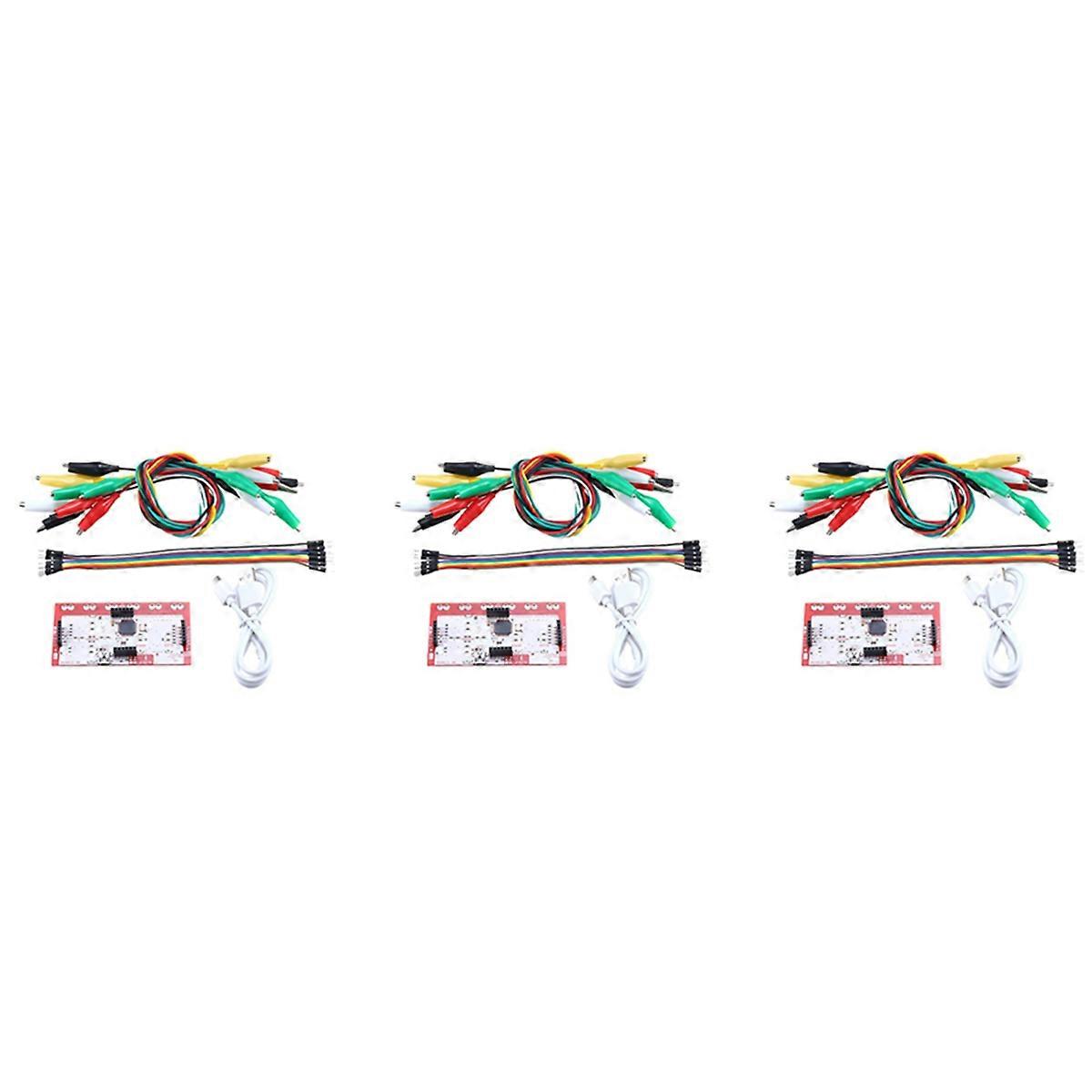3Set for Main Control Board Controller Module DIY Kit with USB Cable Clip for Practical Child's Gift