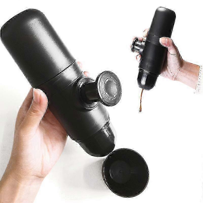 Hand Coffee Grinder with Ceramic Burr, Continuously Adjustable, 19cm Manual Coffee Mill