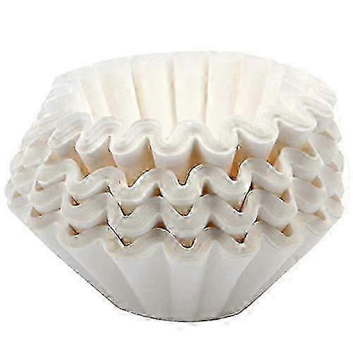 Coffee filters, 500 pieces, thick paper with large capacity suitable for multi-brand commercial machines