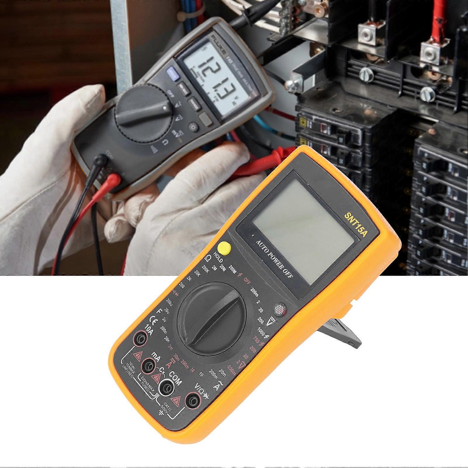 Handheld Digital Multimeter 1000V DC 700V AC Voltage Tester