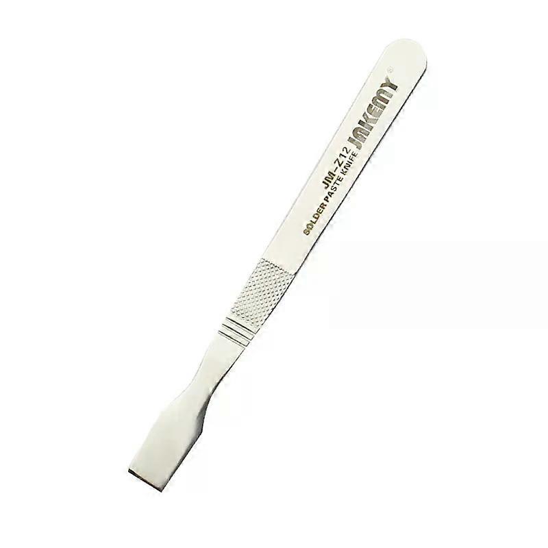 JM-Z12 Memory Metal Tin Scraping Knife Solder Paste Mixing Knife Pry Opening Spudger for iPhone Mobile Phone Repair Tools