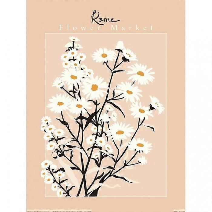 Annick Flower Market Rome Print