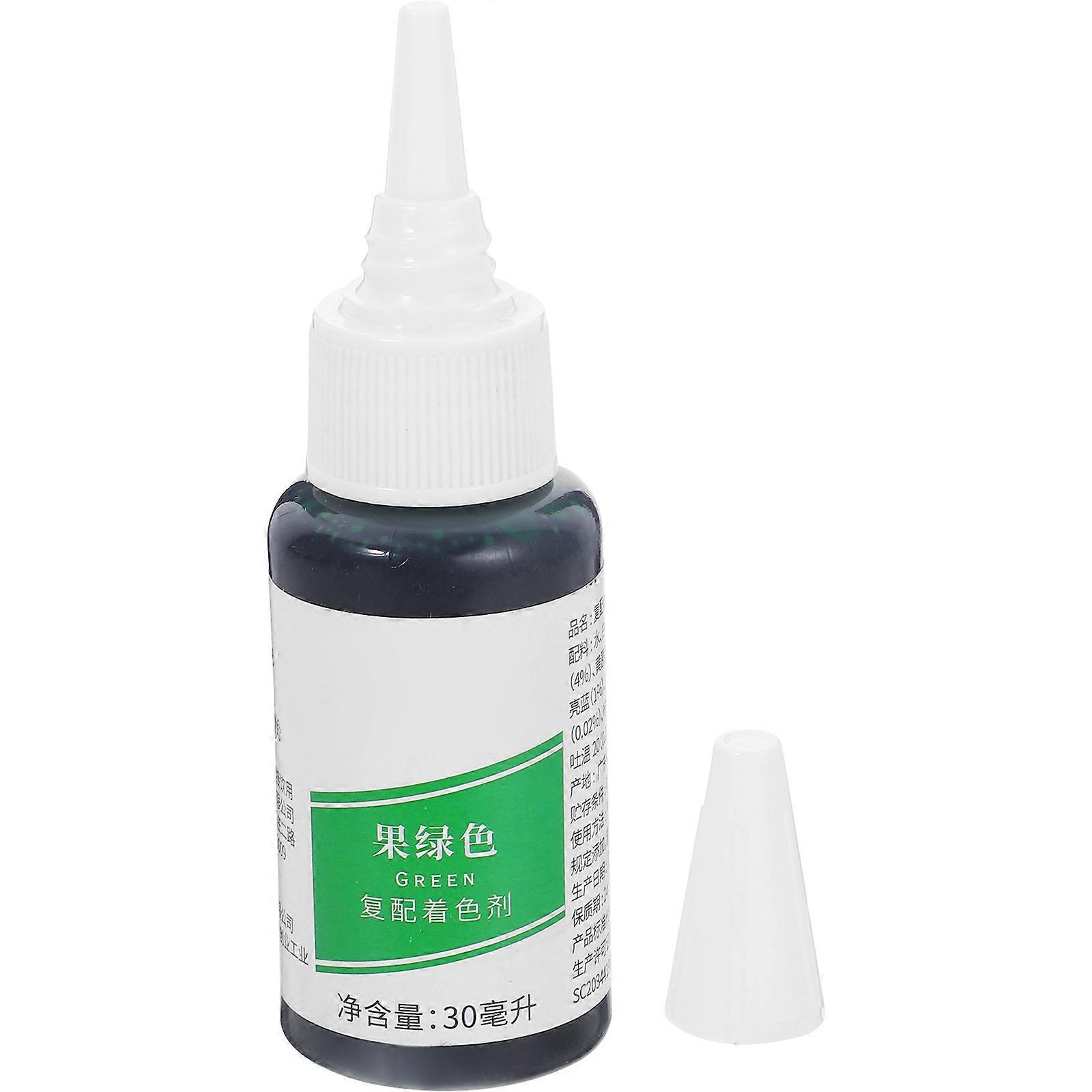 Natural Colorant Baking Food Colouring for Cake Decorating 30ml Green