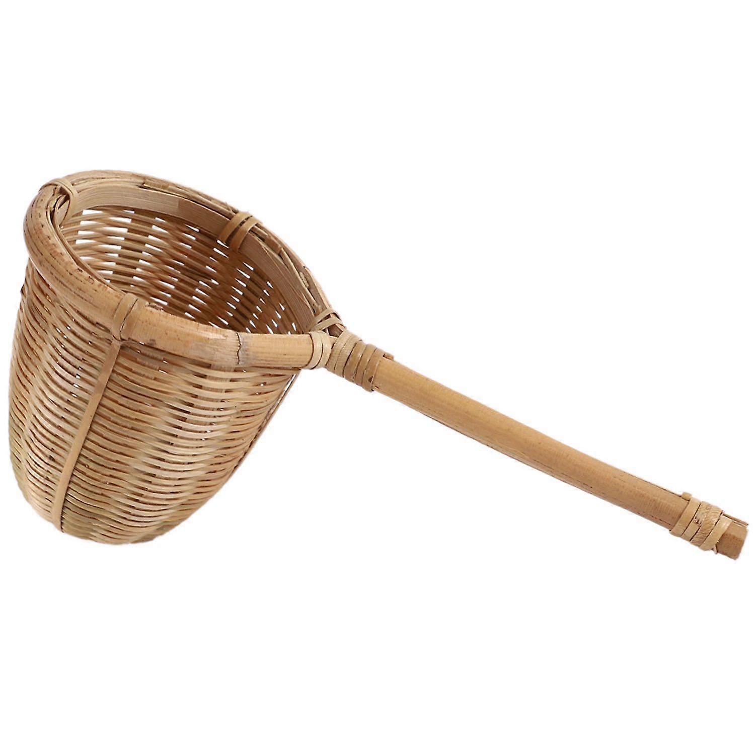 Bamboo Tea Strainer Filter Colander Infuser Handmade Weave Crafts Novelty Tea Tool Kung Tea Gadget