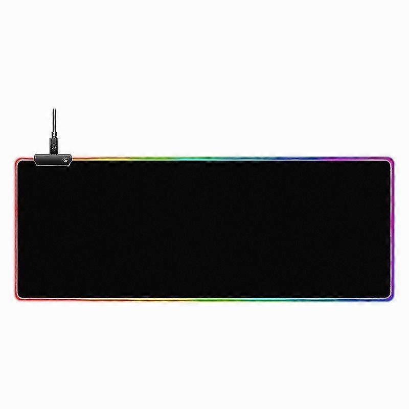 LED illuminated mouse pad RGB gaming office pad