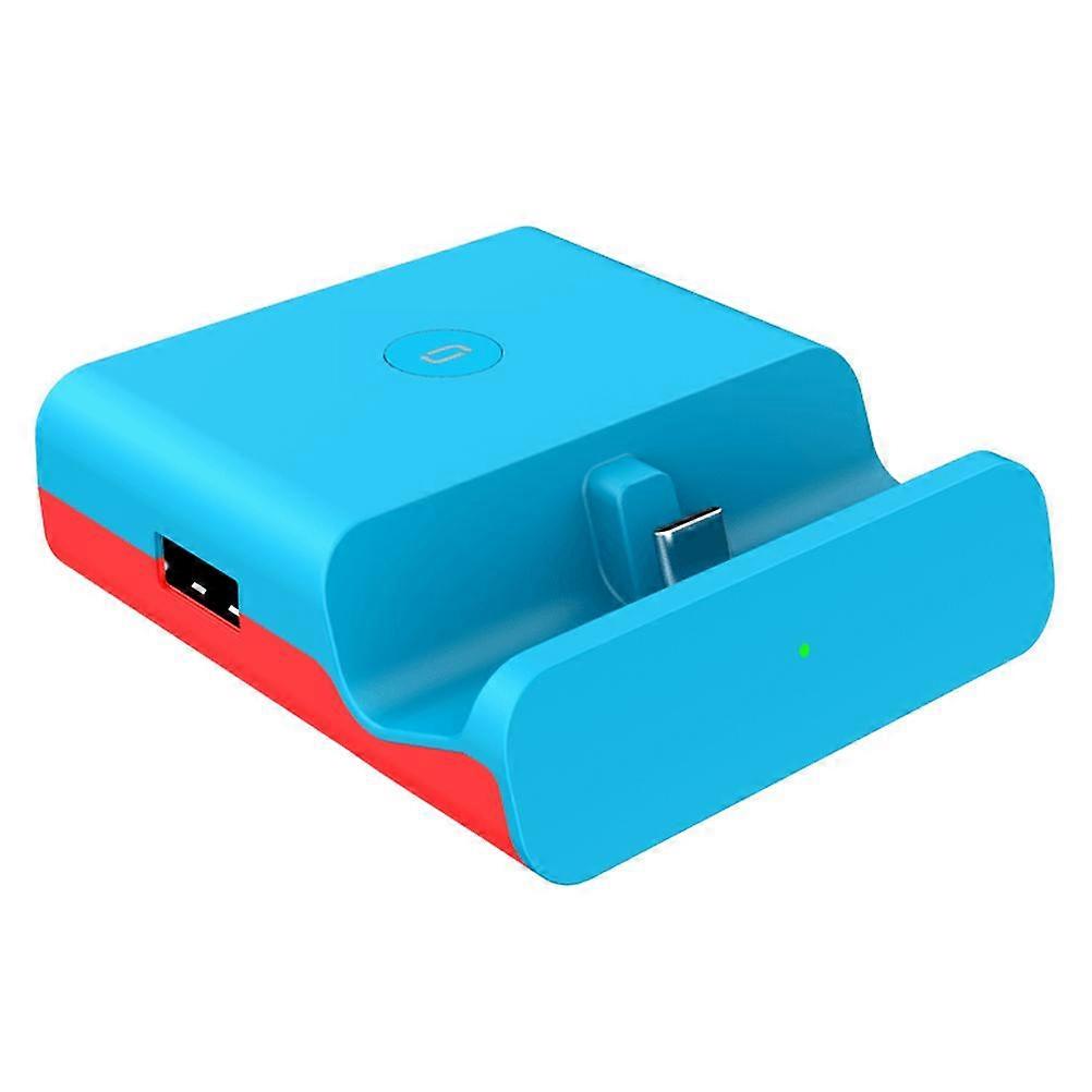 4K HDMI Game Console Dock with One-Key Switch, Sturdy Design, and Charging Feature