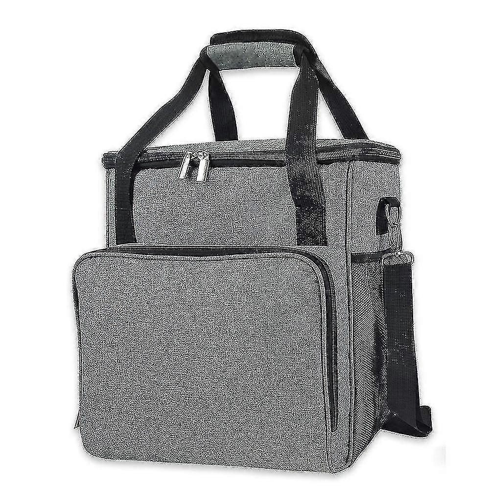Compact Coffee Machine Storage Bag with Additional Pockets for Single Serve