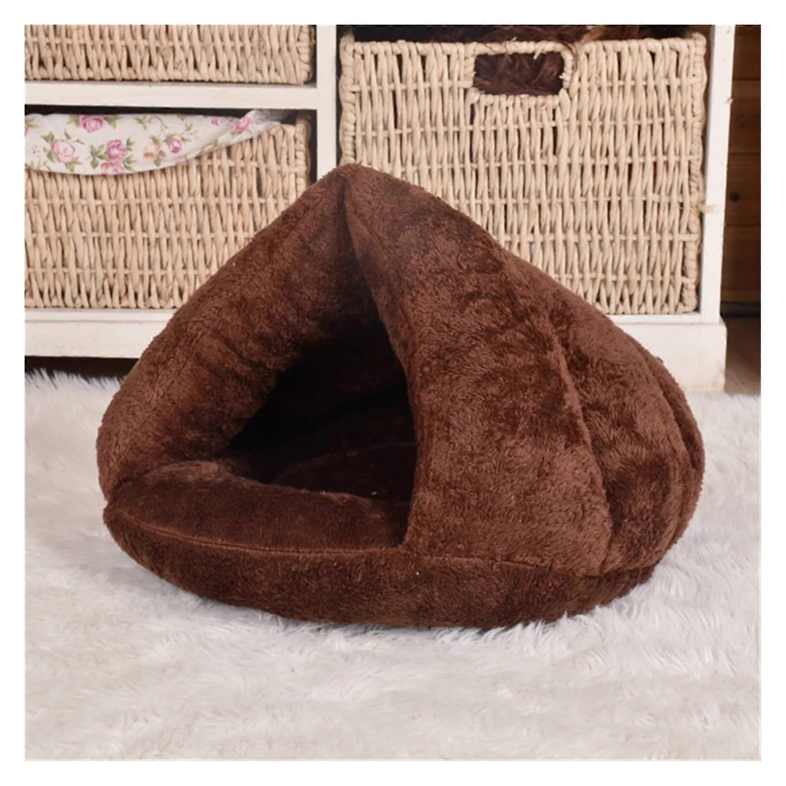 Dog Bed Cat Sofa - Comfortable Fluffy Pet Sleeping Bed for Small Medium Large Dogs - Soft Cushion in 7 Colors, Size L