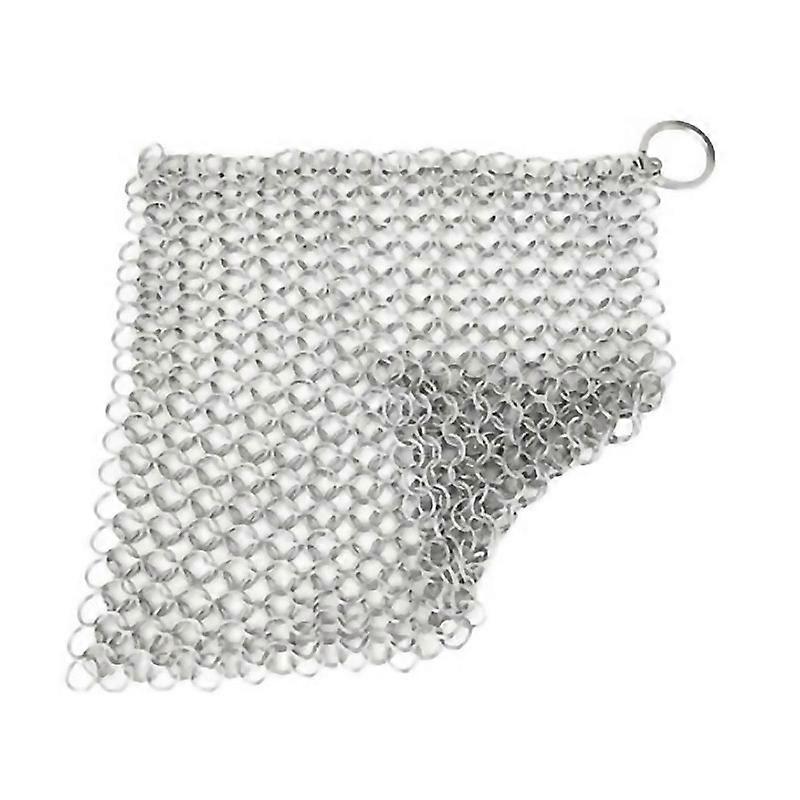 For Kitchen Cleaning Ring Cleaning Chainmail Scrubber Accessories Reusable Washing Net Cleaning Tool