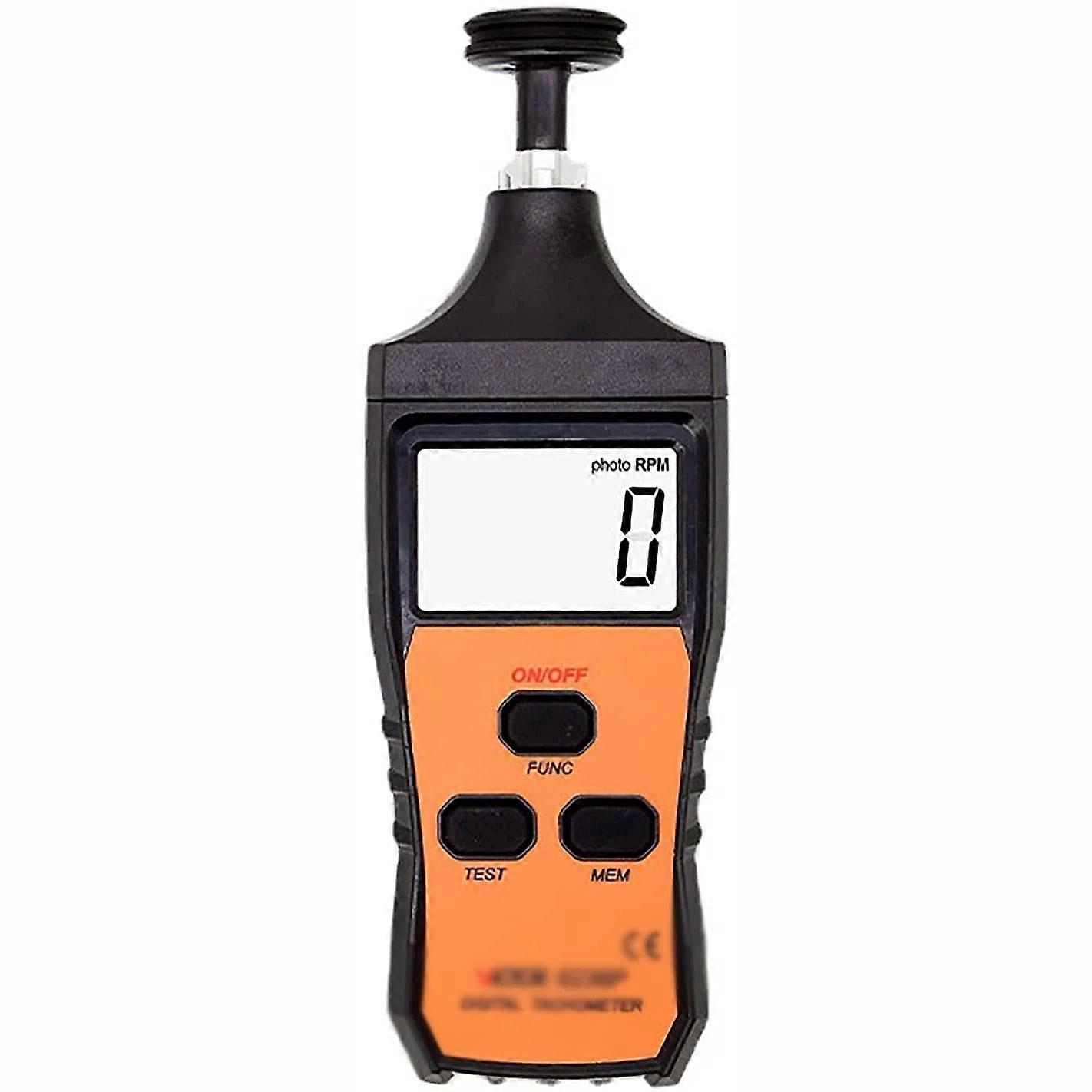 Digital Tachometer NonContact Handheld Digital Display Compact Design
