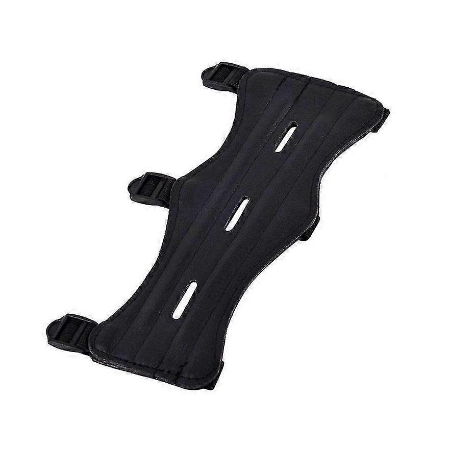 Archery Arm Guard Wrist Protector PU Leather Look