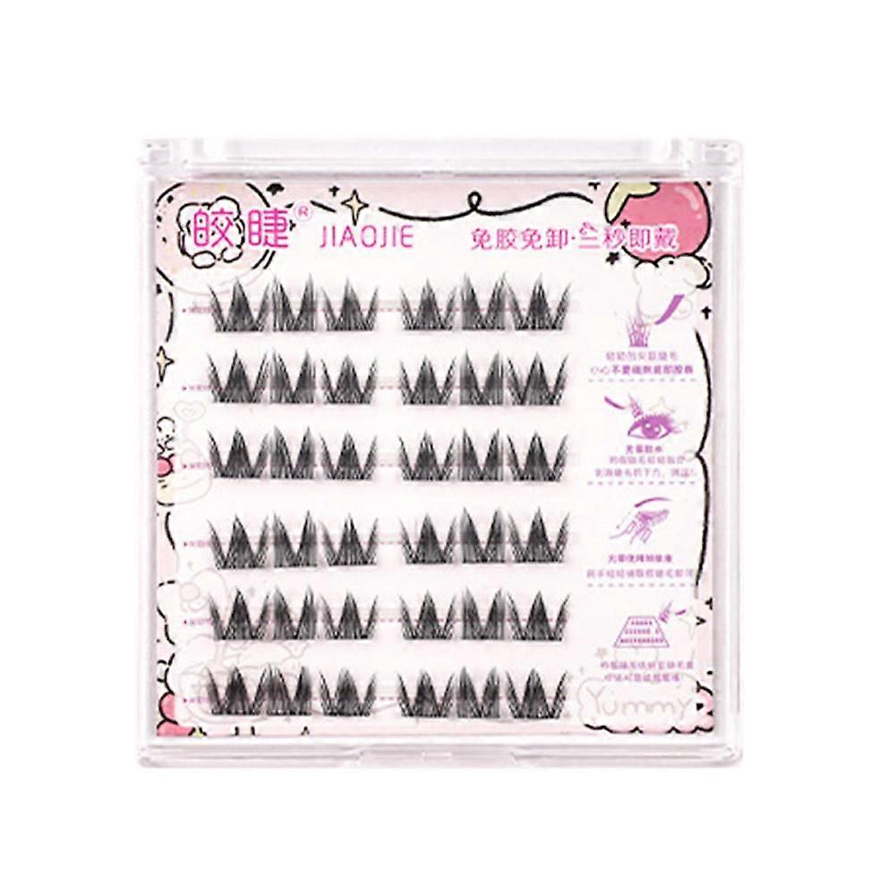 Glue-Free False Eyelashes Manga Eyelashes Multi Styles Natural Look Natural