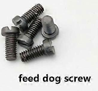 10 قطع برغي إبرة لوحة برغي إبرة بار برغي تغذية المسمار الأخ 842/845 أجزاء آلة الخياطة الصناعية ذات الإبرة المزدوجة