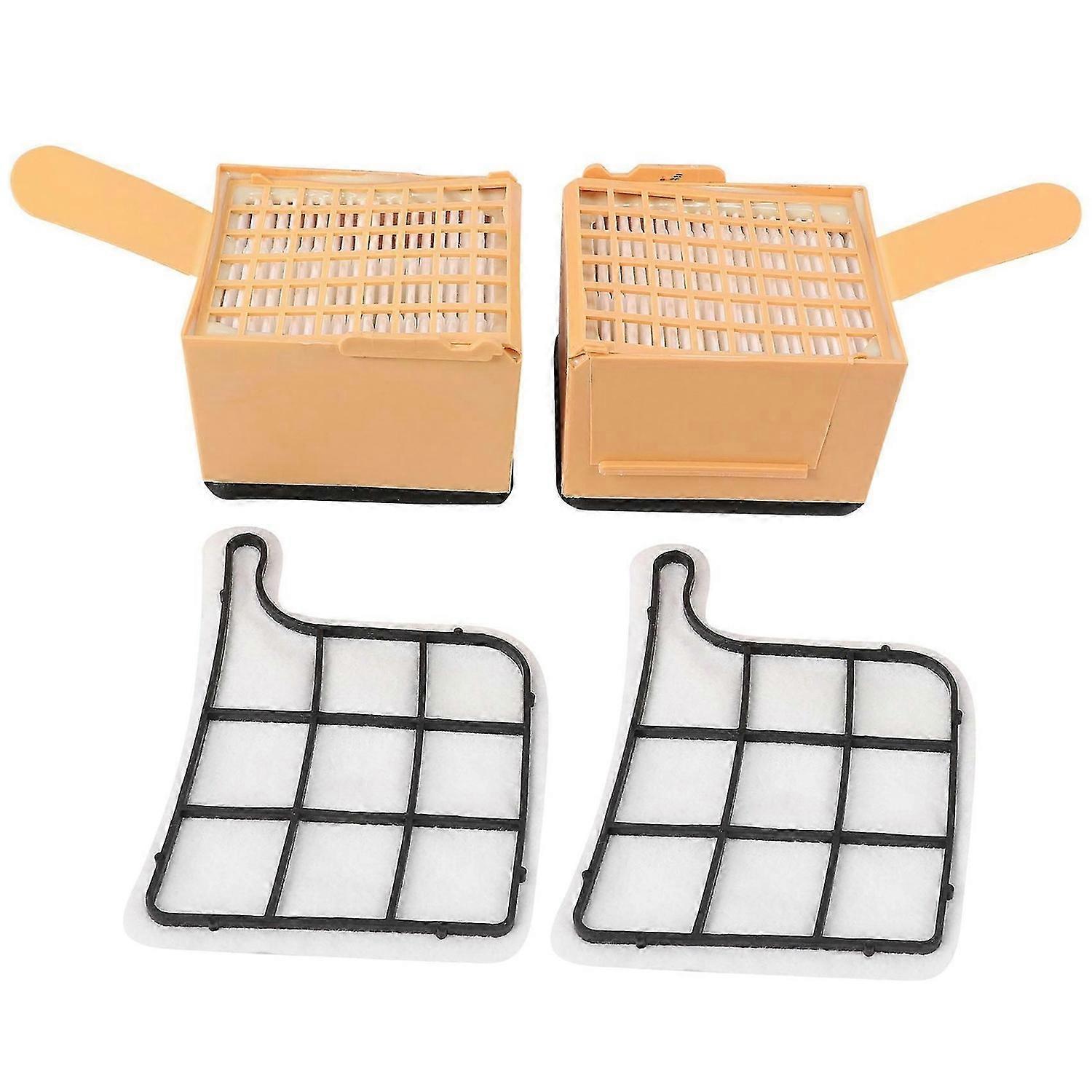 filter set 2 motor protection filter (motor filter) + 2 HEPA (micro) filters / microfilter / hepafil