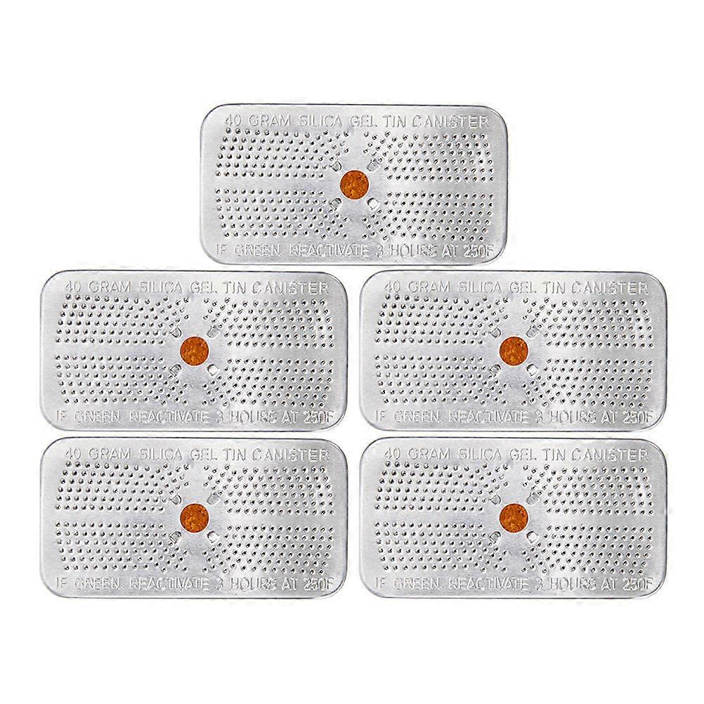 Moisture Absorbing Silica Gel Dehumidifier for Safe Storage 5Pcs Pack