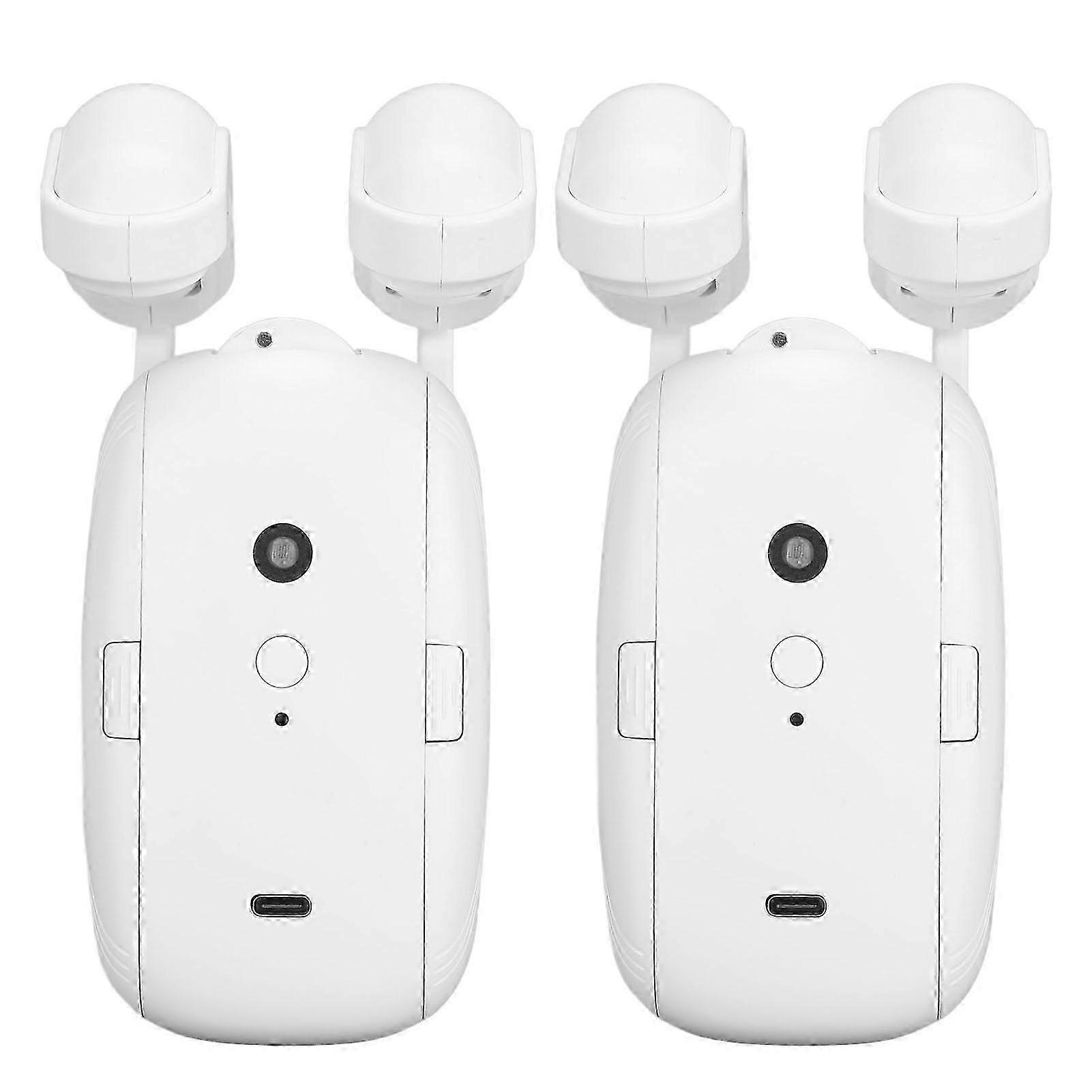 2pcs Automatic Curtain Opener Voice Control Bluetooth APP Remote Control Smart Curtain Motor With Timer for Google Home