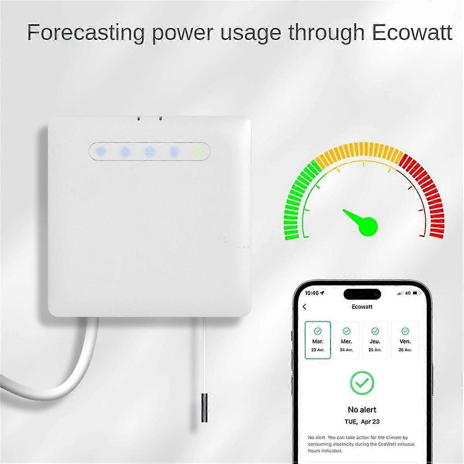 Wifi Smart Thermostat for Pilot Wire Heating Radiator Support Electricity Monitoring Remote Control